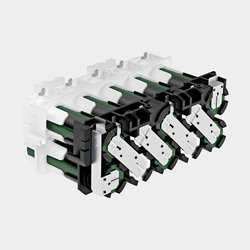 Аккумулятор Karcher Battery Power 36/25 - <h3>Инновационная технология Real Time</h3>
Встроенный ЖК-дисплей постоянно отображает состояние заряда, время до окончания процесса заряда и текущий запас времени работы