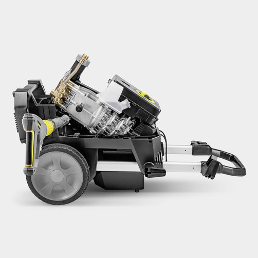 Аппарат высокого давления Karcher HD 10/21-4 S - <h3>Компактный дизайн с вертикальным расположением моторно-насосного агрегата</h3>
Компактные габаритные размеры и малая занимаемая площадь. Маневренность и удобство транспортировки. Высокая устойчивость аппарата.