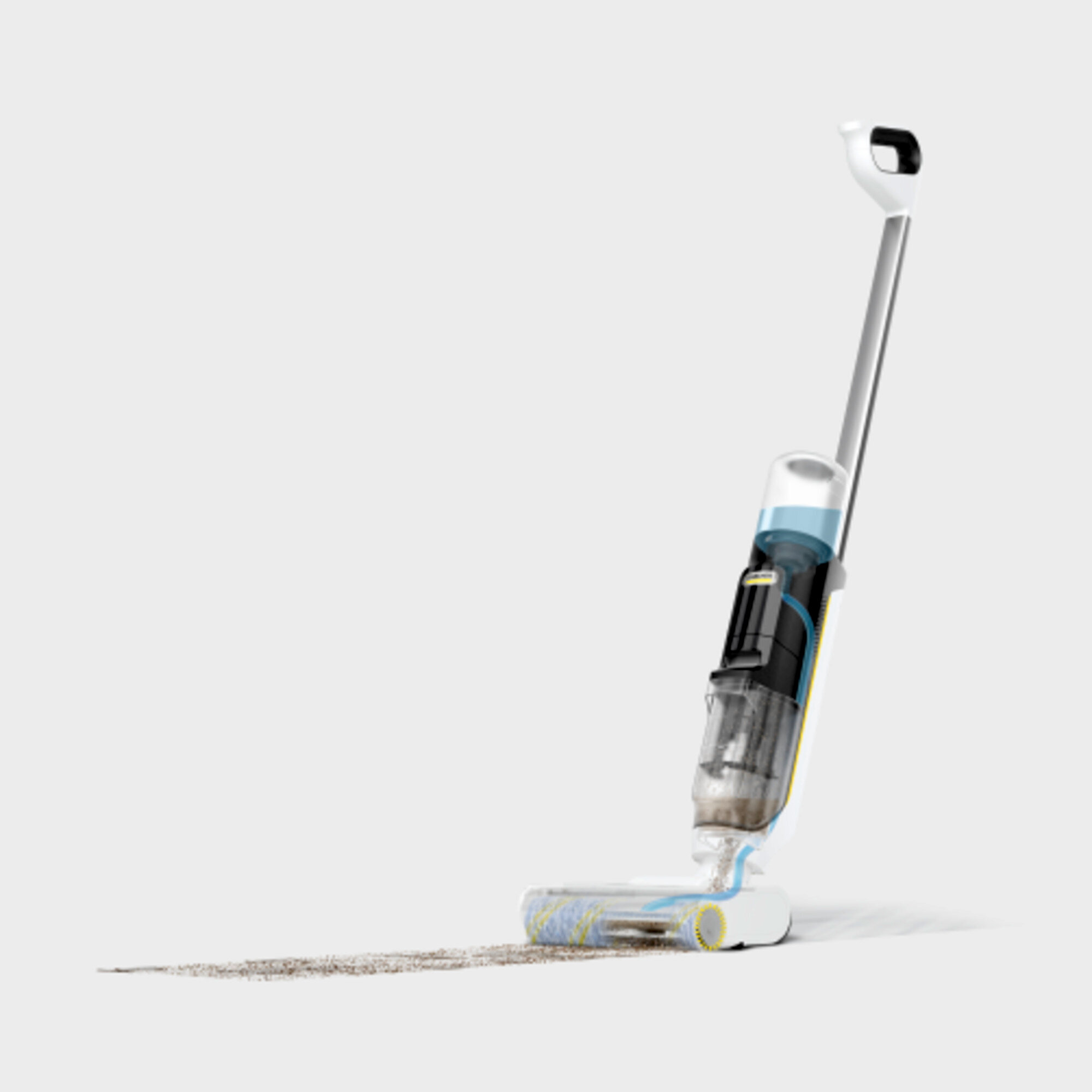 Вертикальный моющий пылесос Karcher FCV 3 - <h3>Функция Xtra!Clean «3 в 1»: влажная уборка, всасывание и сушка</h3>
<p>
	 Уборка с экономией до 50 % времени и гарантия идеальной чистоты за счет интегрированной функции всасывания, позволяющей обойтись без предварительной уборки пылесосом. 3 режима уборки для удаления загрязнений любых видов — даже стойкой грязи и больших объемов жидкостей. Оптимальная адаптация к различным напольным покрытиям и очистка вплотную к стенам. Возможность очистки ковров и ковровых дорожек в режиме сухой уборки.
</p>