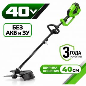 Аккумуляторный триммер Greenworks GD40BC 35 см, б/щ, 40v (без АКБ и З/У) Аккумуляторный триммер Greenworks GD40BC 35 см, б/щ, 40v (без АКБ и З/У)