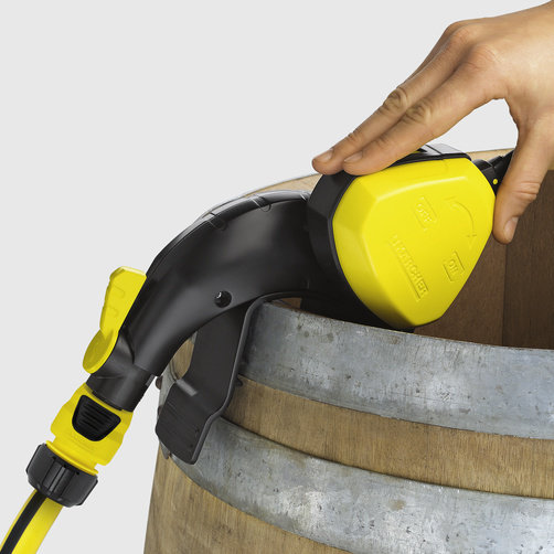 Насос бочковой Karcher BP 1 Barrel - <h3>Гибкий зажим</h3>
Идеальное фиксирование на краю бочек, благодаря гибкому зажиму.
