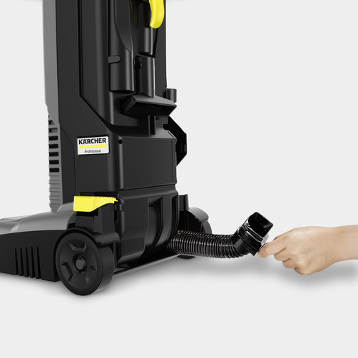 Профессиональный щеточный пылесос сухой уборки Karcher CV 38/2 - <h3>Индикаторная лампочка</h3>
Световой сигнал информирует пользователя о том, что для улучшения результата чистки следует изменить высоту установки щетки.