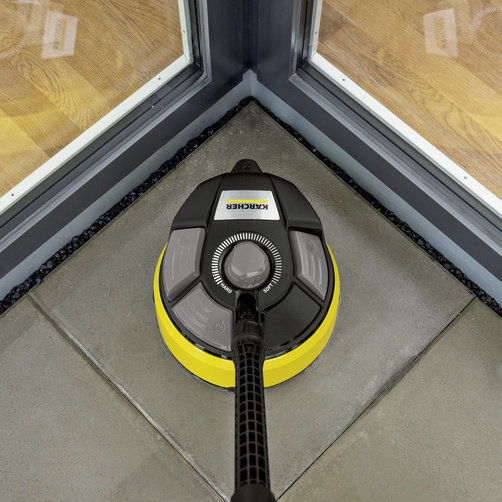 Приспособление для очистки поверхностей Karcher T-Racer T 7 Plus - <h3>Два вращающихся сопла</h3>
Отличная производительность – идеально подходит для очистки больших площадей.