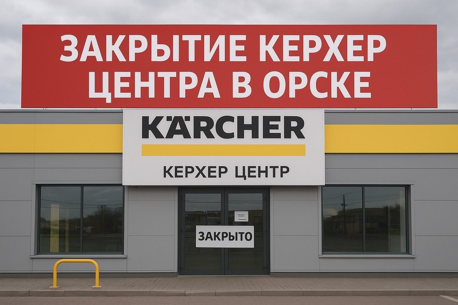 Закрытие Керхер Центра в Орске.