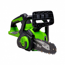 Аккумуляторная цепная пила greenworks  G24CS25 25см, 24v (без АКБ и З/У) - изображение 4