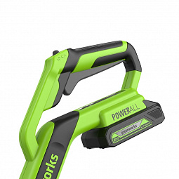 Аккумуляторный триммер Greenworks G24LT301 30см, 24v (АКБ 1х4Ah и З/У) - изображение 2