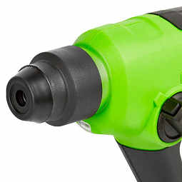 Аккумуляторный перфоратор Greenworks GD24SDS1K2 б/щ, 1,2 Дж, 24v (АКБ 1х2Ah, З/У) - изображение 2