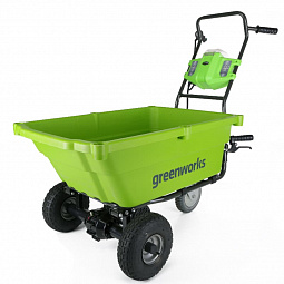 Аккумуляторная ручная самоходная тележка Greenworks G40GC, 40v (без АКБ и З/У) - изображение 4