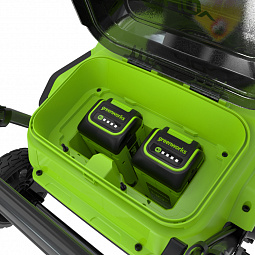 Аккумуляторный снегоуборщик Greenworks GD40STX2 51см, б/щ, 40v (без АКБ и З/У) - изображение 3