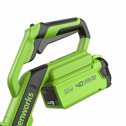 Аккумуляторный триммер Greenworks G40LT331 33 см, 40v (АКБ 1х4Ah и З/У) - изображение 2
