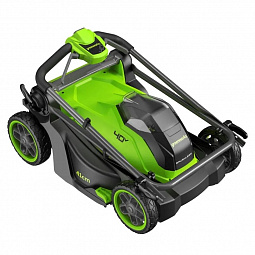 Аккумуляторная газонокосилка Greenworks GD40LM411 41см, б/щ, 40v (АКБ 1х5Ah и З/У) - изображение 3