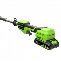 Аккумуляторный кусторез на штанге Greenworks G24PH511 51см, 24v  (без АКБ и З/У) - изображение 3