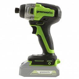 Аккумуляторный ударный винтоверт Greenworks GD24ID3 б/щ, HEX 1/4, 300 Н·м, 24v (без АКБ и З/У) - изображение 4